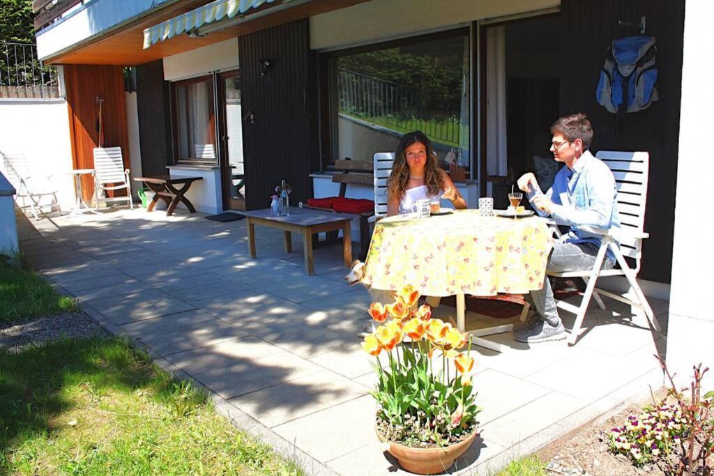 Gemuetliche Fewo Mit Sonnenterrasse Bernau Exterior foto